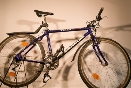 Begagnad Moongoose blå mountainbike